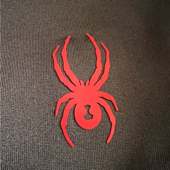 Spyder Active Black Long Sleeve Performance Base Layer Shirt Men’s XL Workout - Picture 3 of 5